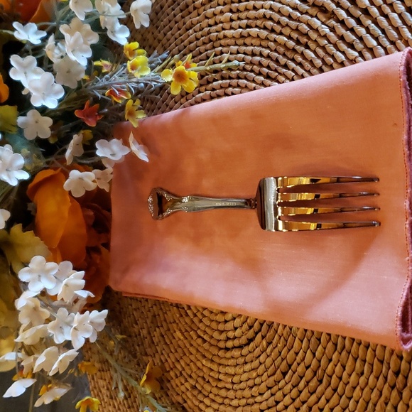 ESTIA GOURMET Cascade Floral Dinner Fork  - NWT - Picture 4 of 7